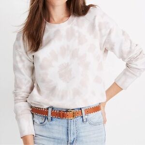 Madewell Tie Dye Crop Sweatshirt (Size S)